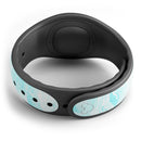 Bright Blue Textured Marble - Decal Skin Wrap Kit for the Disney Magic Band