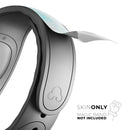 Bright Blue Textured Marble - Decal Skin Wrap Kit for the Disney Magic Band