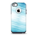 Bright Diagonal Blue Streaks Skin for the iPhone 5c OtterBox Commuter Case