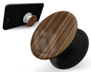 Bright Ebony Woodgrain - Skin Kit for PopSockets and other Smartphone Extendable Grips & Stands
