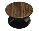 Bright Ebony Woodgrain - Skin Kit for PopSockets and other Smartphone Extendable Grips & Stands