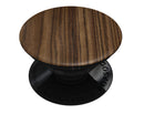 Bright Ebony Woodgrain - Skin Kit for PopSockets and other Smartphone Extendable Grips & Stands