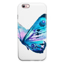Bright Graceful Butterfly iPhone 6/6s or 6/6s Plus 2-Piece Hybrid INK-Fuzed Case