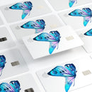 Bright Graceful Butterfly - Premium Protective Decal Skin-Kit for the Apple Credit Card