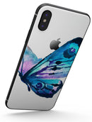 Bright Graceful Butterfly - iPhone X Skin-Kit