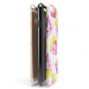 Bright Highlighter WaterColor-Melins iPhone 6/6s or 6/6s Plus 2-Piece Hybrid INK-Fuzed Case