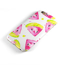 Bright Highlighter WaterColor-Melins iPhone 6/6s or 6/6s Plus 2-Piece Hybrid INK-Fuzed Case