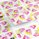 Bright Highlighter WaterColor-Melins - Premium Protective Decal Skin-Kit for the Apple Credit Card