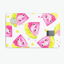 Bright Highlighter WaterColor-Melins - Premium Protective Decal Skin-Kit for the Apple Credit Card