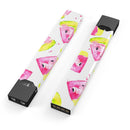 Bright Highlighter WaterColor-Melins - Premium Decal Protective Skin-Wrap Sticker compatible with the Juul Labs vaping device