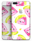 Bright Highlighter WaterColor-Melins - Skin-kit for the iPhone 8 or 8 Plus