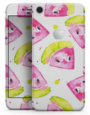 Bright Highlighter WaterColor-Melins - Skin-kit for the iPhone 8 or 8 Plus