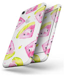 Bright Highlighter WaterColor-Melins - Skin-kit for the iPhone 8 or 8 Plus