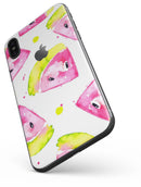 Bright Highlighter WaterColor-Melins - iPhone X Skin-Kit