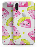 Bright Highlighter WaterColor-Melins - iPhone X Skin-Kit