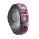 Bright Magenta Aligator Skin  - Decal Skin Wrap Kit for the Disney Magic Band