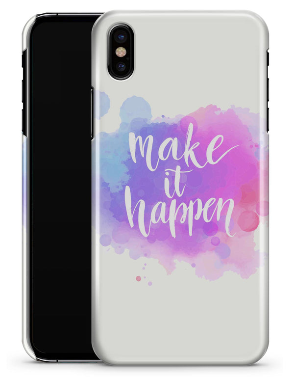 Bright Make it Happen - iPhone X Clipit Case