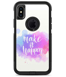 Bright Make it Happen - iPhone X OtterBox Case & Skin Kits