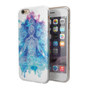 Bright Oil Yoga Mood iPhone 6/6s or 6/6s Plus 2-Piece Hybrid INK-Fuzed Case