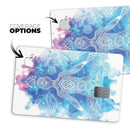 Bright Oil Yoga Mood - Premium Protective Decal Skin-Kit for the Apple Credit Card