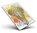 Bright Orange Ethnic Elephant - iPad Pro 97 - View 7.jpg
