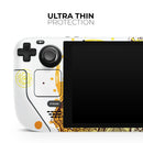 Bright Orange Ethnic Elephant // Full Body Skin Decal Wrap Kit for the Steam Deck handheld gaming computer