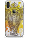 Bright Orange Ethnic Elephant - iPhone X Skin-Kit