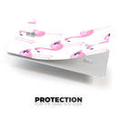 Bright Pink Flamingo Pattern - Premium Protective Decal Skin-Kit for the Apple Credit Card