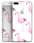 Bright Pink Flamingo Pattern - Skin-kit for the iPhone 8 or 8 Plus