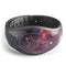 Bright Pink Nebula Space - Decal Skin Wrap Kit for the Disney Magic Band
