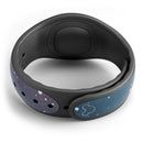 Bright Pink Nebula Space - Decal Skin Wrap Kit for the Disney Magic Band