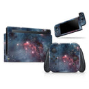 Bright Pink Nebula Space // Skin Decal Wrap Kit for Nintendo Switch Console & Dock, Joy-Cons, Pro Controller, Lite, 3DS XL, 2DS XL, DSi, or Wii - Vinyl Skin Wrap for Nintendo Switch 2, OLED, Lite, Pro Controller, Wii & Classic Handhelds
