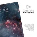 Bright Pink Nebula Space - Full Body Skin Decal for the Apple iPad Pro 12.9", 11", 10.5", 9.7", Air or Mini (All Models Available)