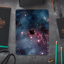 Bright Pink Nebula Space - Full Body Skin Decal for the Apple iPad Pro 12.9", 11", 10.5", 9.7", Air or Mini (All Models Available)