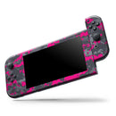 Bright Pink V2 and Gray Digital Camouflage // Skin Decal Wrap Kit for Nintendo Switch Console & Dock, Joy-Cons, Pro Controller, Lite, 3DS XL, 2DS XL, DSi, or Wii - Vinyl Skin Wrap for Nintendo Switch 2, OLED, Lite, Pro Controller, Wii & Classic Handhelds