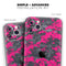 Bright Pink V2 and Gray Digital Camouflage - Skin-Kit compatible with the Apple iPhone 13, 13 Pro Max, 13 Mini, 13 Pro, iPhone 12, iPhone 11 (All iPhones Available)