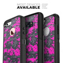 Bright Pink and Gray Digital Camouflage - Skin Kit for the iPhone OtterBox Cases