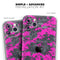 Bright Pink and Gray Digital Camouflage - Skin-Kit compatible with the Apple iPhone 13, 13 Pro Max, 13 Mini, 13 Pro, iPhone 12, iPhone 11 (All iPhones Available)