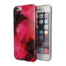 Bright_Pink_and_Gray_Geomtric_Triangles_-_iPhone_6s_-_Gold_-_Clear_Rubber_-_Hybrid_Case_-_Shopify_-_V3