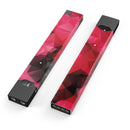 Bright Pink and Gray Geomtric Triangles - Premium Decal Protective Skin-Wrap Sticker compatible with the Juul Labs vaping device