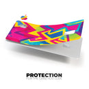 Bright Retro Color-Shapes - Premium Protective Decal Skin-Kit for the Apple Credit Card