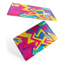 Bright Retro Color-Shapes - Premium Protective Decal Skin-Kit for the Apple Credit Card