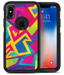 Bright Retro Color-Shapes - iPhone X OtterBox Case & Skin Kits