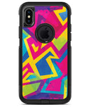 Bright Retro Color-Shapes - iPhone X OtterBox Case & Skin Kits