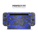 Bright Royal Blue and Gray Digital Camouflage // Skin Decal Wrap Kit for Nintendo Switch Console & Dock, Joy-Cons, Pro Controller, Lite, 3DS XL, 2DS XL, DSi, or Wii - Vinyl Skin Wrap for Nintendo Switch 2, OLED, Lite, Pro Controller & Wii