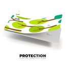 Bright Shades of Green Cartoon Trees - Premium Protective Decal Skin-Kit for the Apple Credit Card