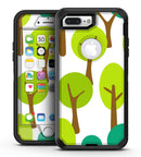 Bright Shades of Green Cartoon Trees - iPhone 7 Plus/8 Plus OtterBox Case & Skin Kits