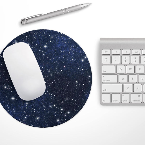 Bright Starry Sky// WaterProof Rubber Foam Backed Anti-Slip Mouse Pad for Home Work Office or Gaming Computer Desk