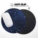 Bright Starry Sky// WaterProof Rubber Foam Backed Anti-Slip Mouse Pad for Home Work Office or Gaming Computer Desk