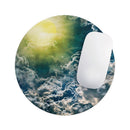 Bright Sun Over Cloud-Magic// WaterProof Rubber Foam Backed Anti-Slip Mouse Pad for Home Work Office or Gaming Computer Desk